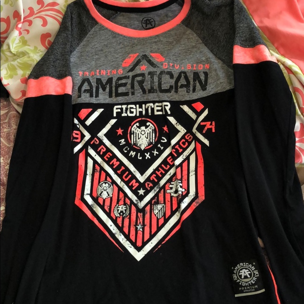 New American fighter shirt